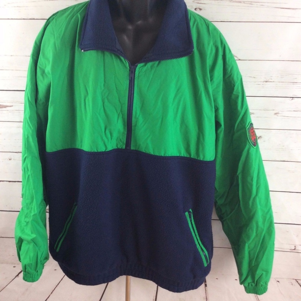 Gap Pullover Fleece Windbreaker Pockets
